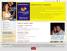 Tablet Screenshot of limoncellocampano.com